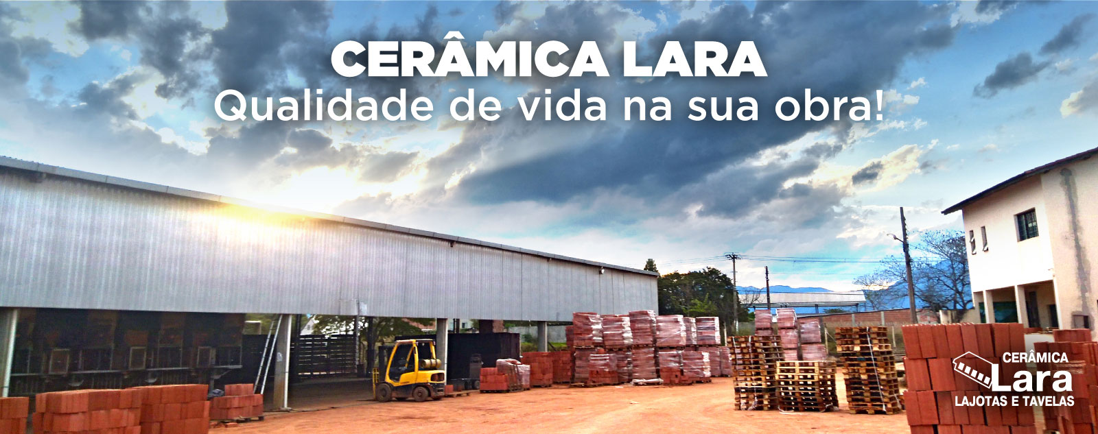 Slider Empresa Cerâmica Lara